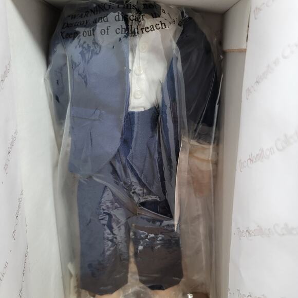 1993 Alfalfa The Little Rascals Porcelain Doll The Hamilton Collection - Picture 3 of 6